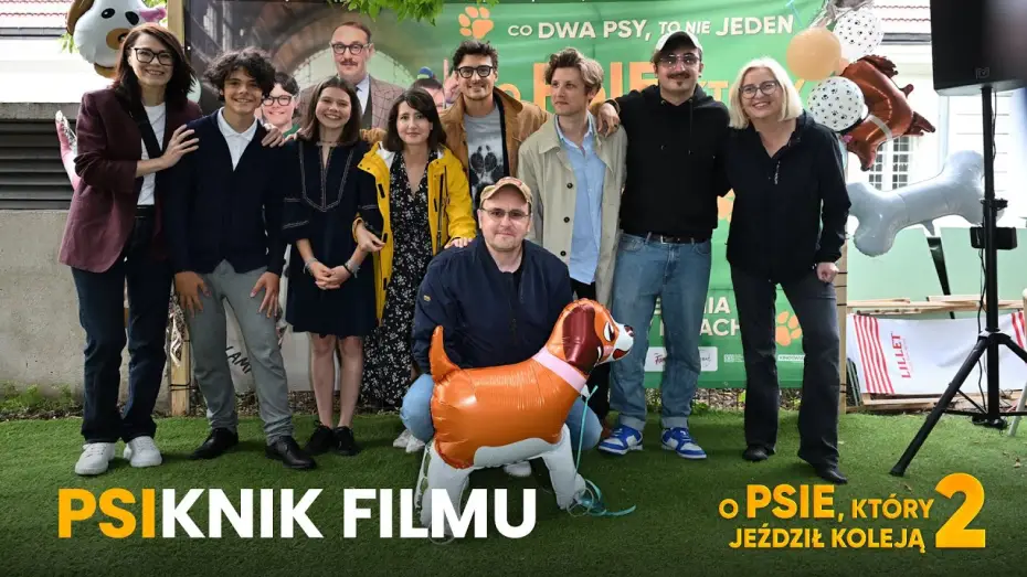 Відео до фільму O psie, który jeździł koleją 2 — PSIknik filmowy