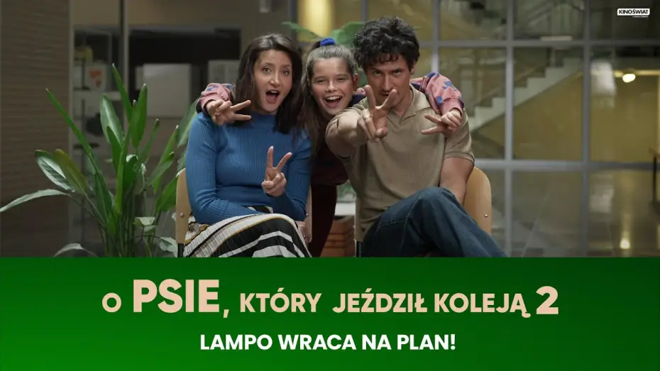 Відео до фільму O psie, który jeździł koleją 2 — Lampo wraca na plan