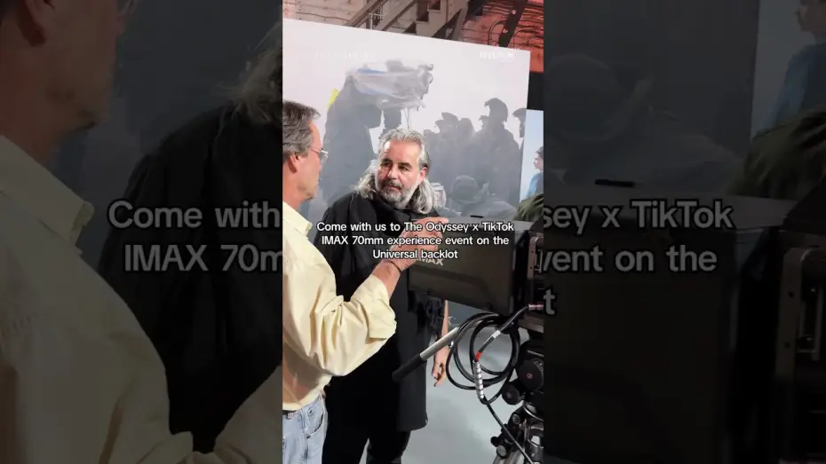 Відео до фільму Одіссея — shaking with excitement rn