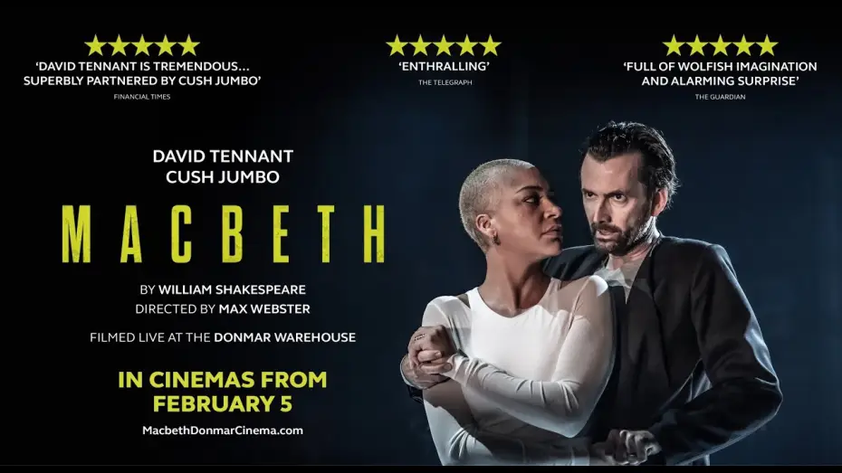 Відео до фільму Macbeth — MACBETH: DAVID TENNANT & CUSH JUMBO I TRAILER