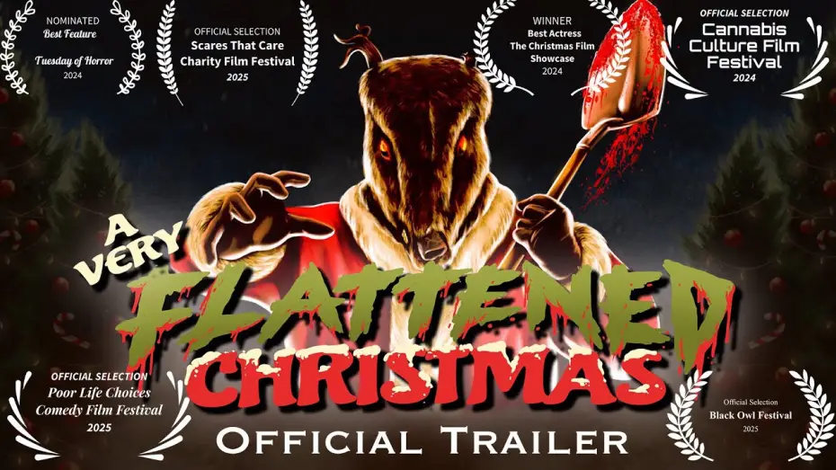 Відео до фільму A Very Flattened Christmas — A Very Flattened Christmas (2024) | Official Trailer HD | Different Day Pictures