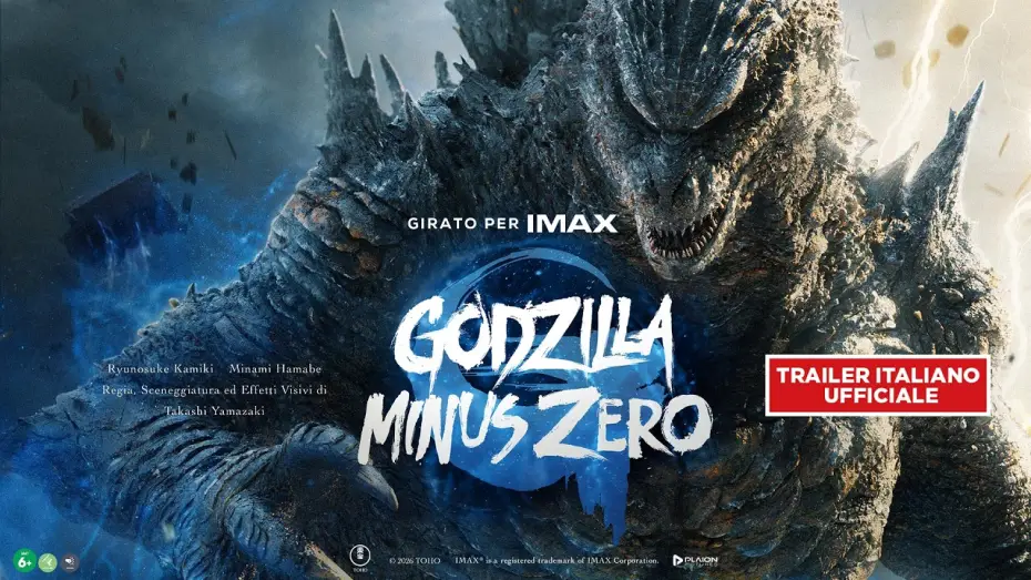 Відео до фільму Ґодзілла: Мінус нуль — Godzilla Minus Zero | Trailer Italiano Ufficiale