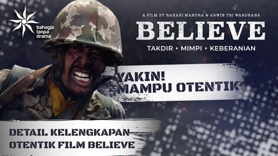 Відео до фільму Believe: Takdir, Mimpi, Keberanian — Detail Kelengkapan Otentik Film Believe | Yakin! Mampu Otentik | Juli 2025
