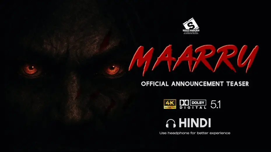 Відео до фільму MAARRU | MAARRU &ndash; Official Announcement Teaser | Harsh Gogi | New Bollywood Jungle Thriller | Dolby 5.1