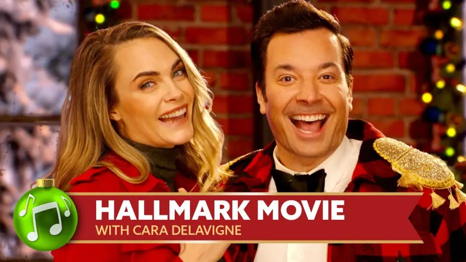 Відео до фільму Jimmy Fallon's Holiday Seasoning Spectacular — Hallmark Movie ft. Cara Delevingne | Jimmy Fallon's Holiday Seasoning Spectacular