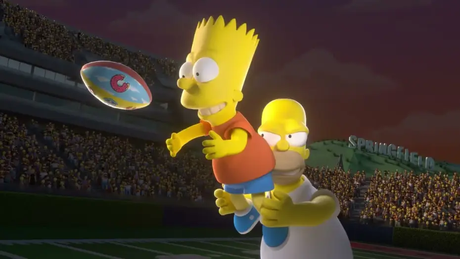 Відео до фільму The Simpsons Funday Football — Teaser