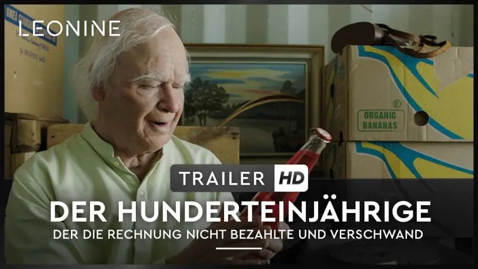 Відео до фільму Сторічний старий, який виліз у вікно і зник — DER HUNDERTJÄHRIGE, DER AUS DEM FENSTER STIEG UND VERSCHWAND | Trailer | Deutsch