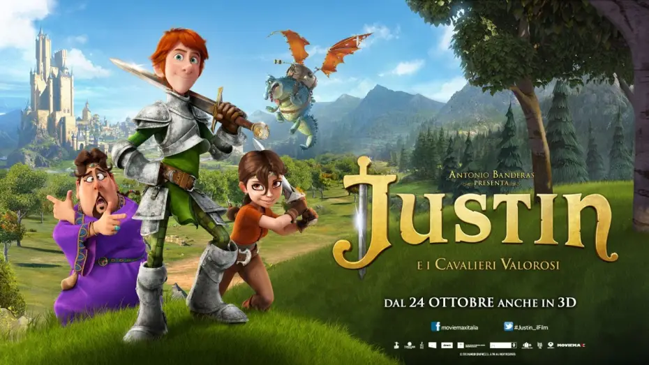 Відео до фільму Джастін та лицарі доблесті — JUSTIN E I CAVALIERI VALOROSI - Trailer italiano ufficiale