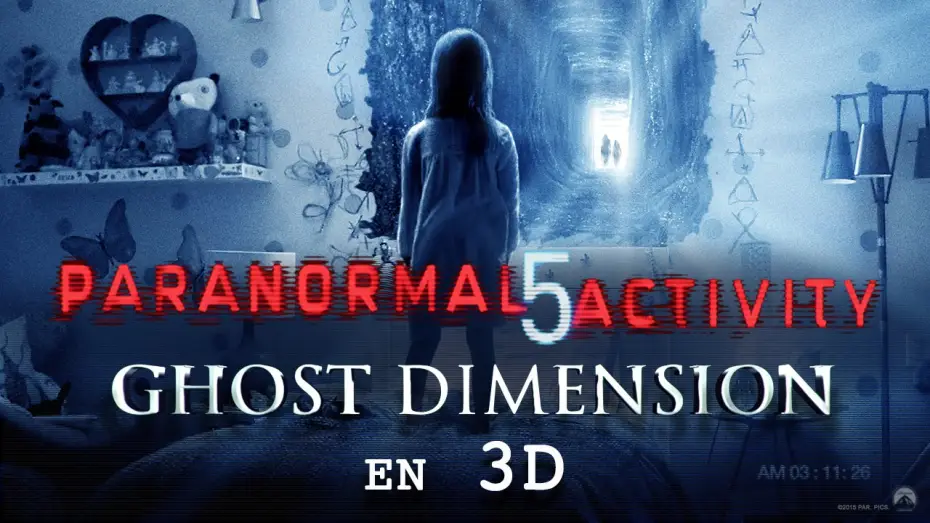 Відео до фільму Паранормальне явище: Примарний світ — PARANORMAL ACTIVITY 5 GHOST DIMENSION – bande Annonce 2 VOST