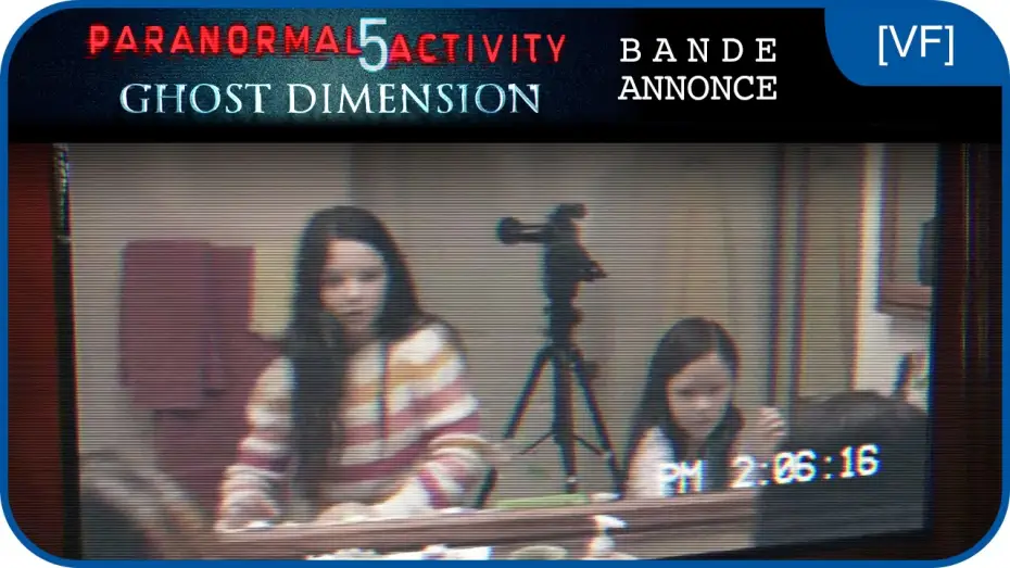 Відео до фільму Паранормальне явище: Примарний світ — PARANORMAL ACTIVITY 5 GHOST DIMENSION - Bande Annonce VF