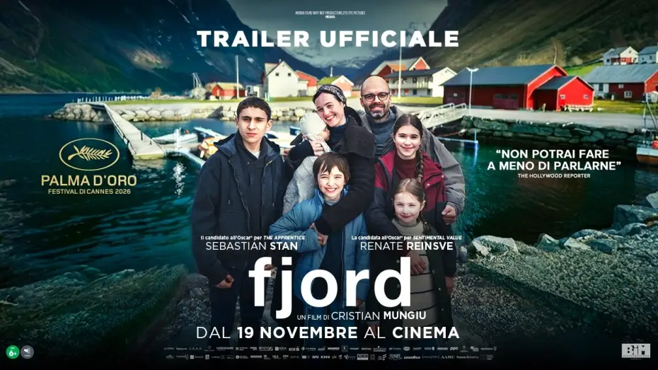 Відео до фільму Фіорд — FJORD di Cristian Mungiu | Palma d'Oro a Cannes 2026 | Trailer ITA | Dal 19 Novembre al cinema