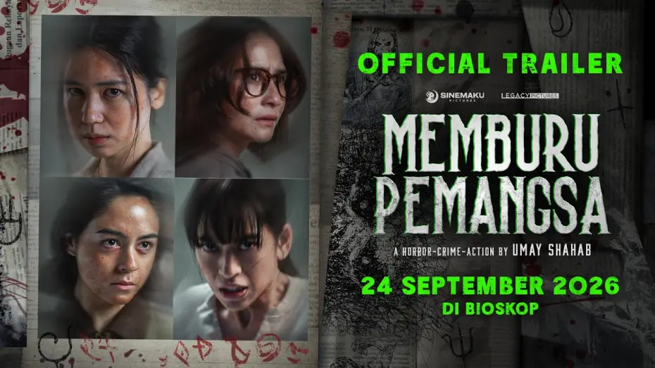 Відео до фільму Memburu Pemangsa — OFFICIAL TRAILER FOR THE FILM HUNTING THE PREDATOR | SEPTEMBER 24, 2026 IN THEATERS