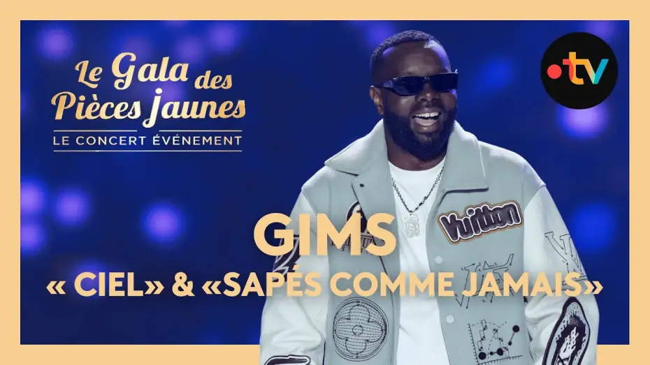 Відео до фільму Le Gala des Pièces Jaunes 2025 : Le concert événement — Gims interprète "Ciel" et "Sapés comme jamais" - Gala des Pièces Jaunes 2025