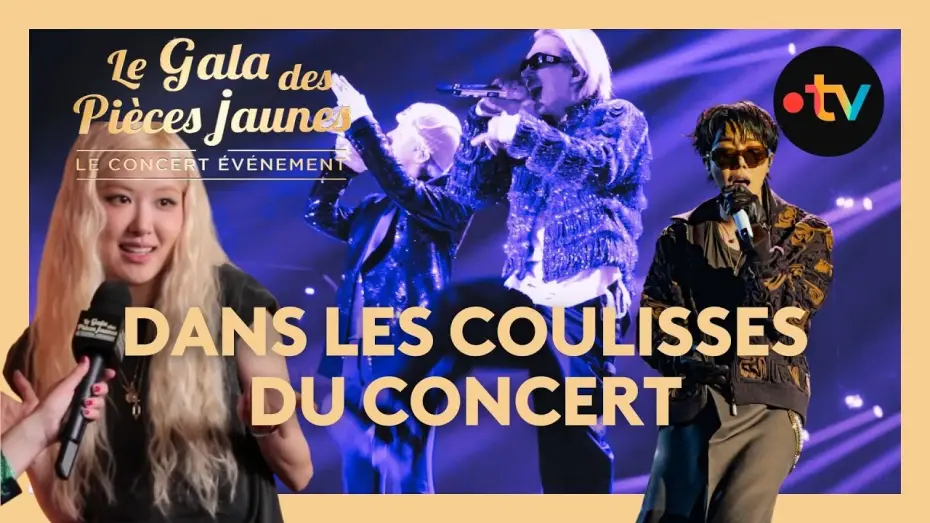 Відео до фільму Le Gala des Pièces Jaunes 2025 : Le concert événement — On vous emmène dans les coulisses du "Gala des Pièces Jaunes 2025" !
