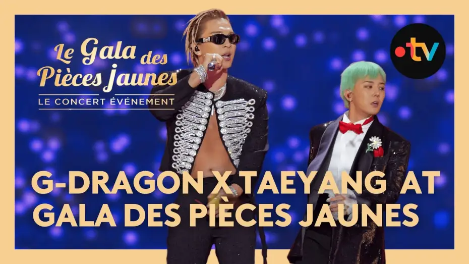 Відео до фільму Le Gala des Pièces Jaunes 2025 : Le concert événement — G-Dragon x Taeyang : "Power", "Home Sweet Home" et "Good Boy" - Gala des Pièces Jaunes 2025