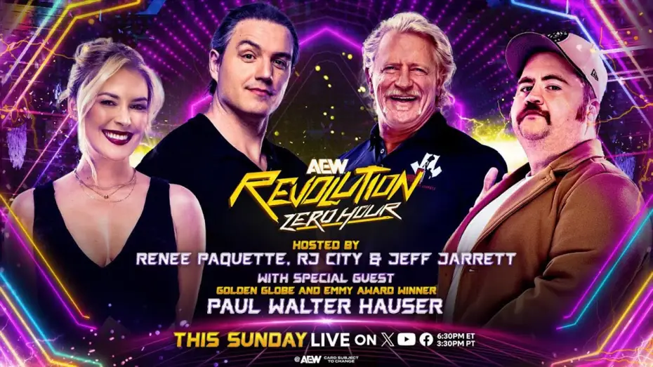 Відео до фільму AEW Revolution 2025: Zero Hour — Zero Hour: AEW Revolution Pre Show