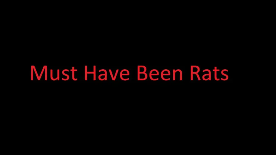 Відео до фільму Must Have Been Rats — Must Have Been Rats OFFICIAL TRAILER 2024