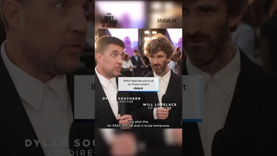 Відео до фільму Oasis: Don't Look Back in Anger — feels like i'm onstage with liam and noel