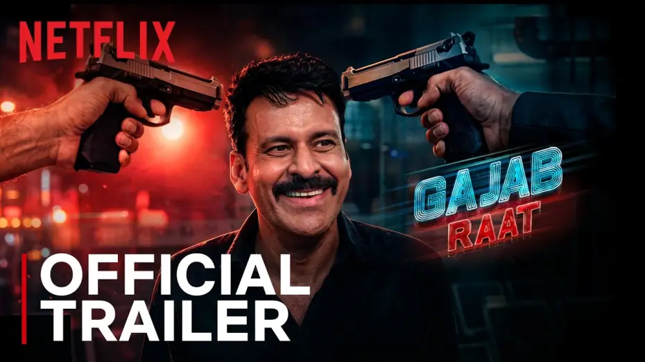 Відео до фільму Фатальна ніч — Gajab Raat | Official Trailer | Manoj Bajpayee | Divya Dutta | Nushrratt B. | Netflix India