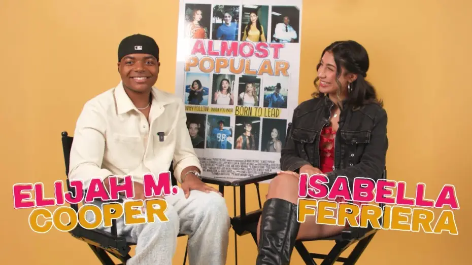 Відео до фільму Almost Popular — Isabella Ferreira and Elijah M Cooper l Having an Onscreen Romance
