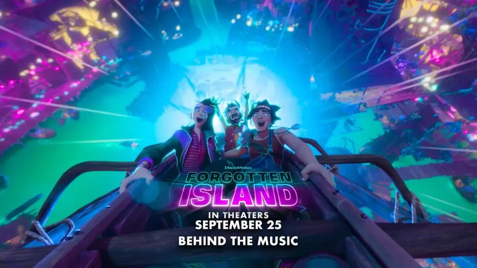 Відео до фільму Забутий острів — Behind The Music