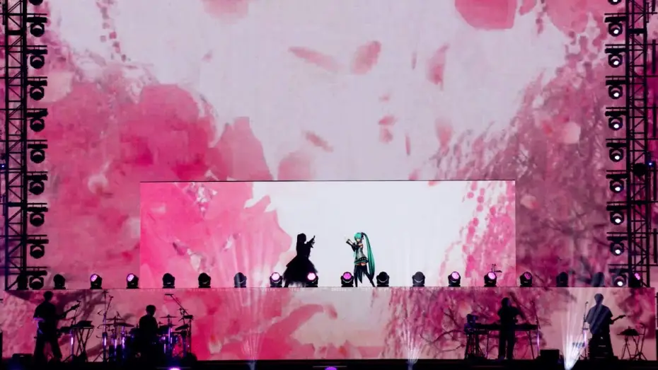 Відео до фільму Ado: SPECIAL LIVE 「心臟」 — 【LIVE映像】桜日和とタイムマシン with 初音ミク 国立競技場 2024.4.28【Ado】