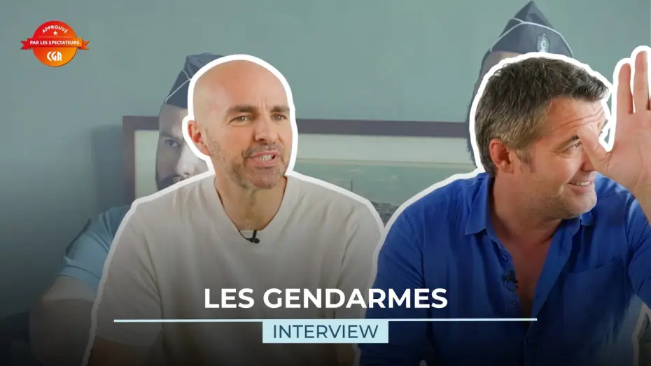 Відео до фільму Поліцейська академія — Arnaud Ducret & Julien Arruti répondent à nos questions sur le film LES GENDARMES !
