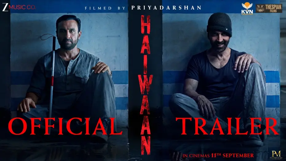Відео до фільму हैवान — Haiwaan - Official Trailer | Akshay Kumar, Saif Ali Khan, Boman, Shriya, Saiyami | Priyadarshan