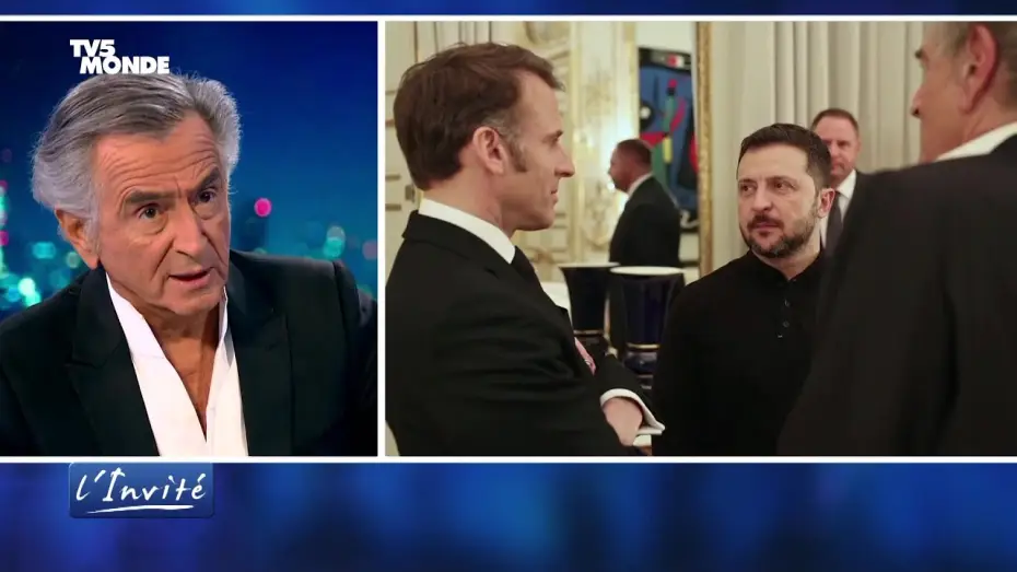 Відео до фільму Notre Guerre — Bernard-Henri Lévy - TV5MONDE L'Invité : Notre Guerre "L'Ukraine va gagner" (3 juin 2025)