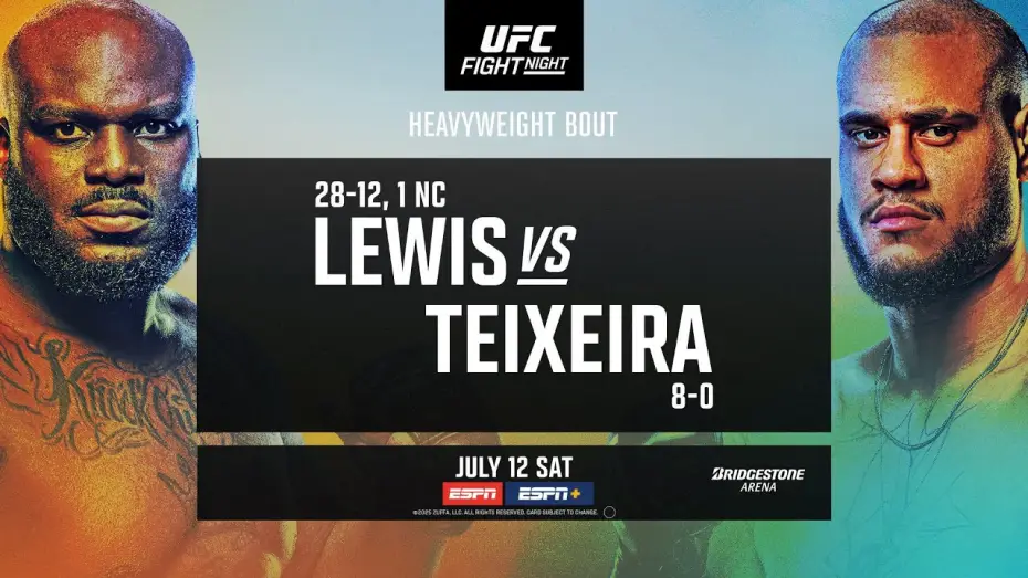 Відео до фільму UFC on ESPN 70: Lewis vs. Teixeira — UFC Nashville: Lewis vs Teixeira - July 12th | Fight Promo