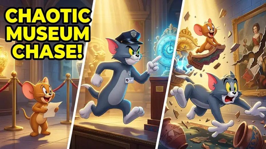 Відео до фільму 猫和老鼠：星盘奇缘 — This Museum Chase Will Leave You Laughing