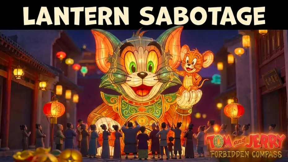 Відео до фільму 猫和老鼠：星盘奇缘 — Lantern Sabotage Scene