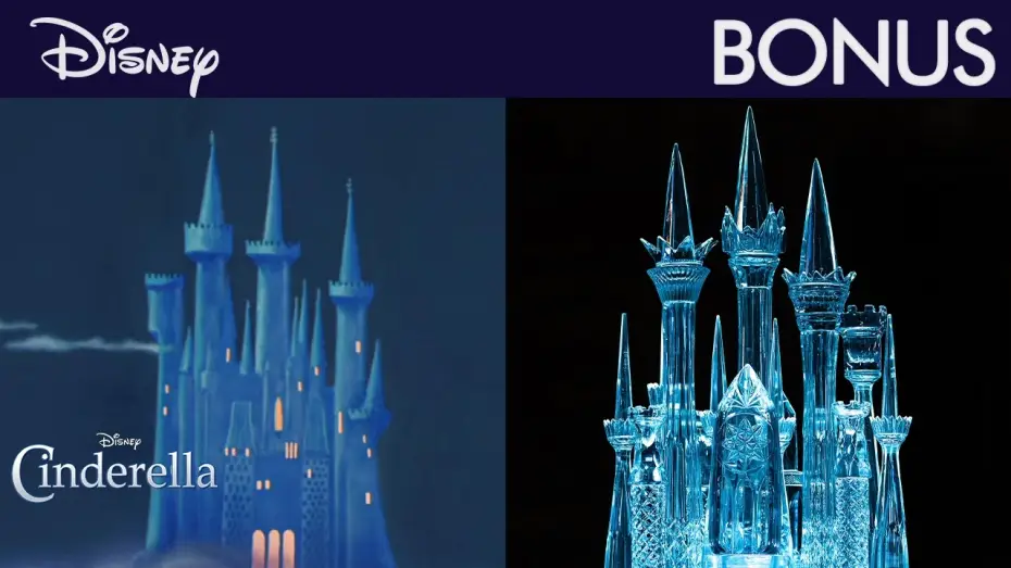 Відео до фільму Попелюшка — Le Château de Cendrillon en Verre | Recréations Disney | @disneyfr
