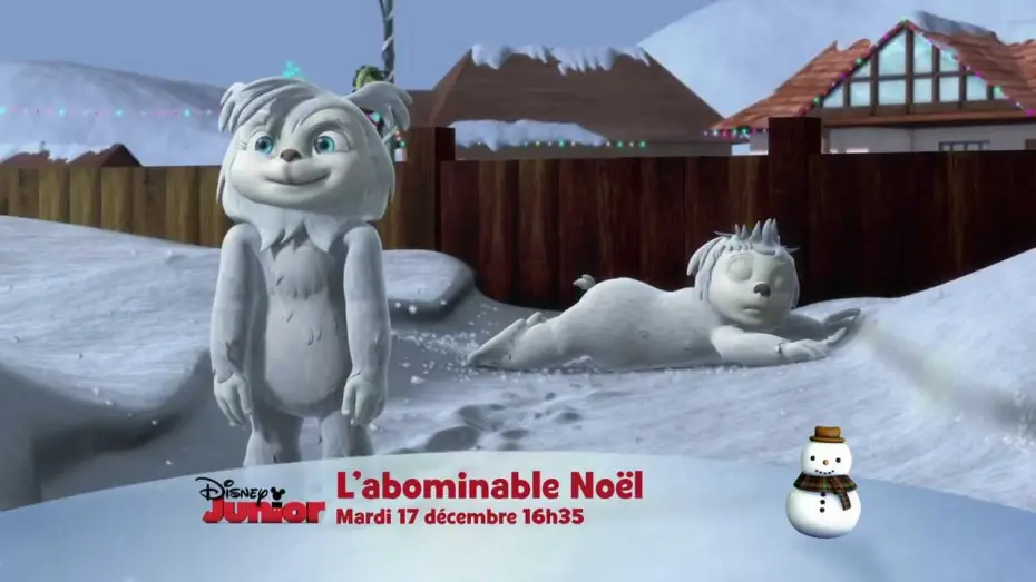 Відео до фільму Страхітливе Різдво — L'abominable Noël - Mardi 17 décembre à 16h35 sur Disney Junior !