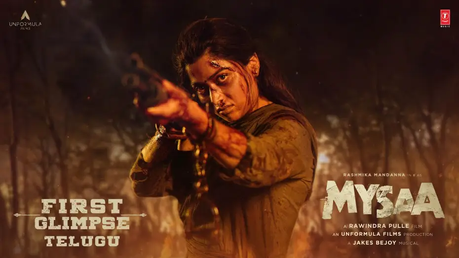 Відео до фільму మైసా — Mysaa First Glimpse (Telugu) | Rashmika Mandanna | Rawindra Pulle | Jakes Bejoy | UnFormula Films