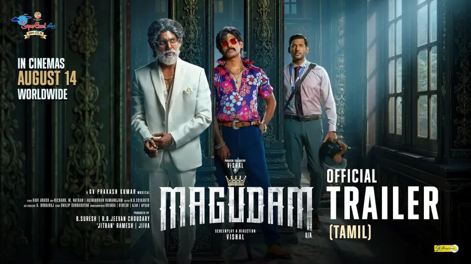 Відео до фільму மகுடம் — Magudam (Tamil) Trailer | Vishal | GV Prakash | Anjali | Dushara | Super Good Films