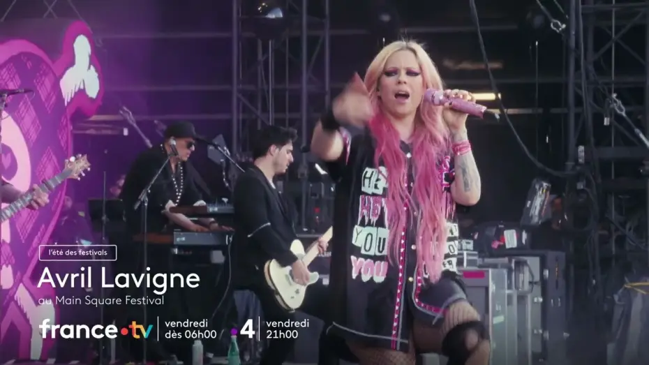 Відео до фільму Avril Lavigne au Main Square Festival — Avril Lavigne au Main Square Festival | bande annonce | France 4