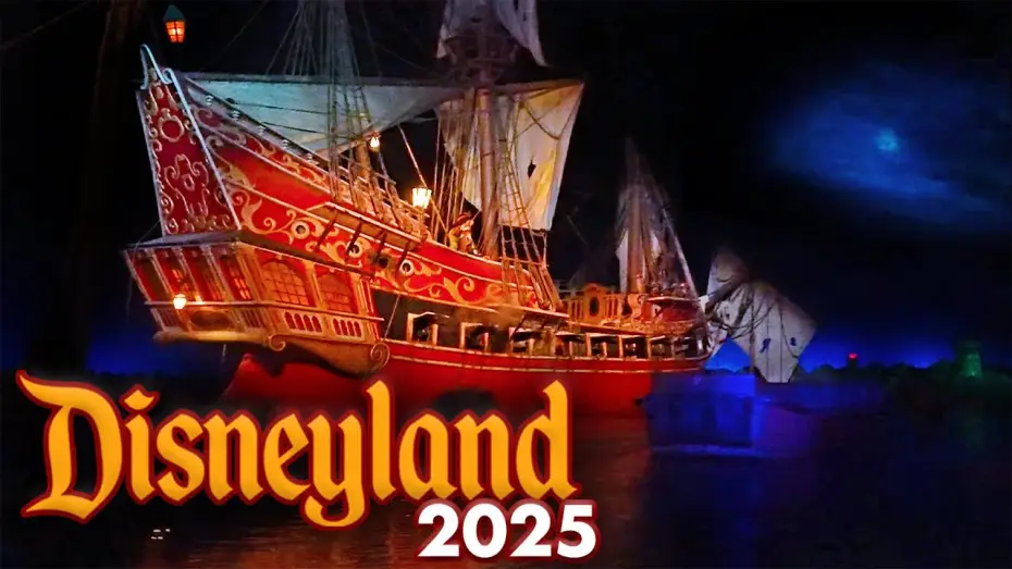 Відео до фільму Pirates of the Caribbean | Disneyland Resort — Pirates of the Caribbean 2025 - Disneyland Ride [4K60 POV]