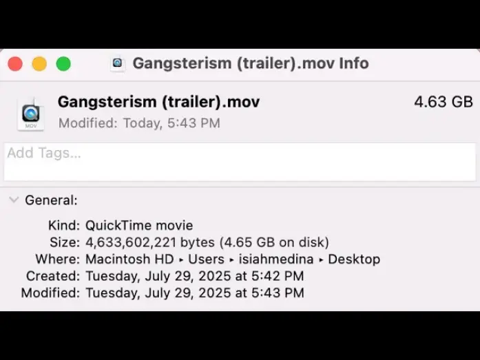 Відео до фільму Gangsterism — Gangsterism (trailer)