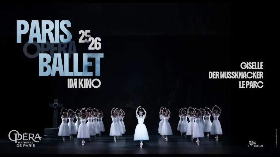 Відео до фільму Paris Opera Ballet: GISELLE — Paris Opera Kino | Trailer Saison 2025/26