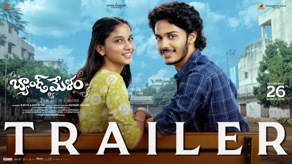 Відео до фільму బ్యాండ్ మేళం — Band Melam Official Trailer | Harsh Roshan | Sridevi | Sai Kumar | Kona Venkat | Sathish Javvaji