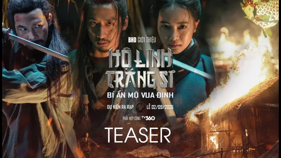 Відео до фільму Hộ Linh Tráng Sĩ: Bí ẩn mộ vua Đinh — HỘ LINH TRÁNG SĨ - BÍ ẨN MỘ VUA ĐINH | Teaser | Dự kiến khởi chiếu lễ 2/9/2026