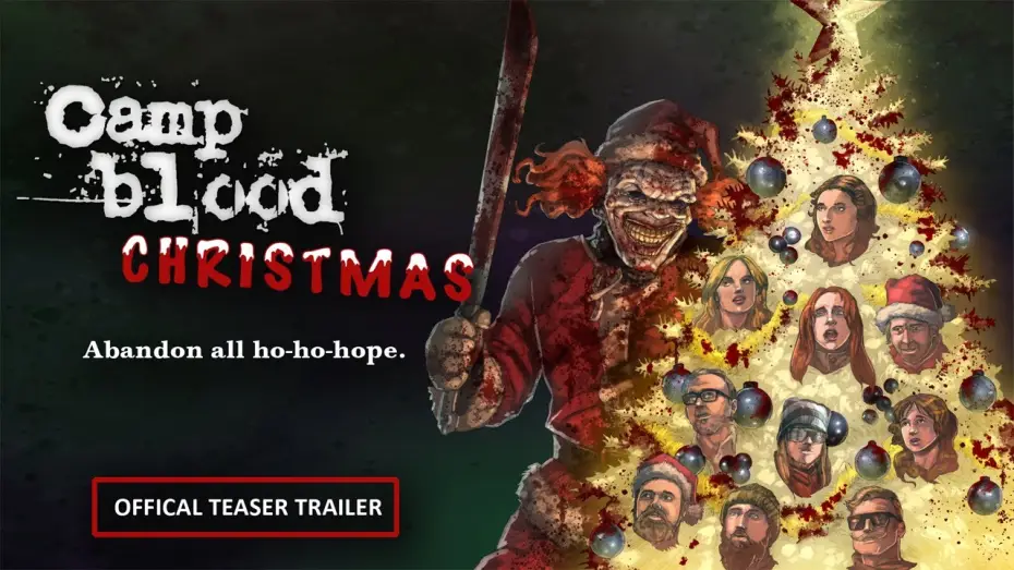 Відео до фільму Camp Blood Christmas — CAMP BLOOD CHRISTMAS | Official Teaser | Future Video | Horror Comedy | Clown terrorizes Xmas