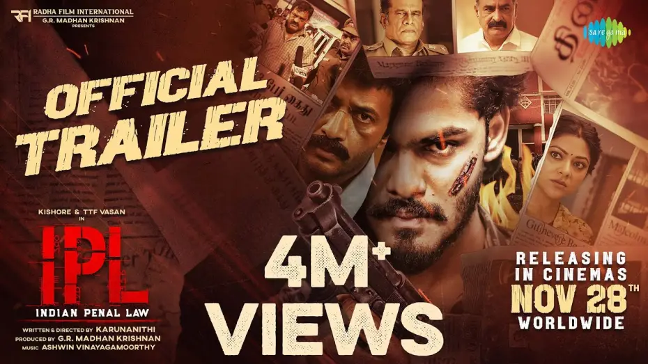 Відео до фільму ஐ பி எல் | Indian Penal Law (IPL) - Official Trailer | Kishore | TTF Vasan | Abhirami | Karunanithi | Ashwin