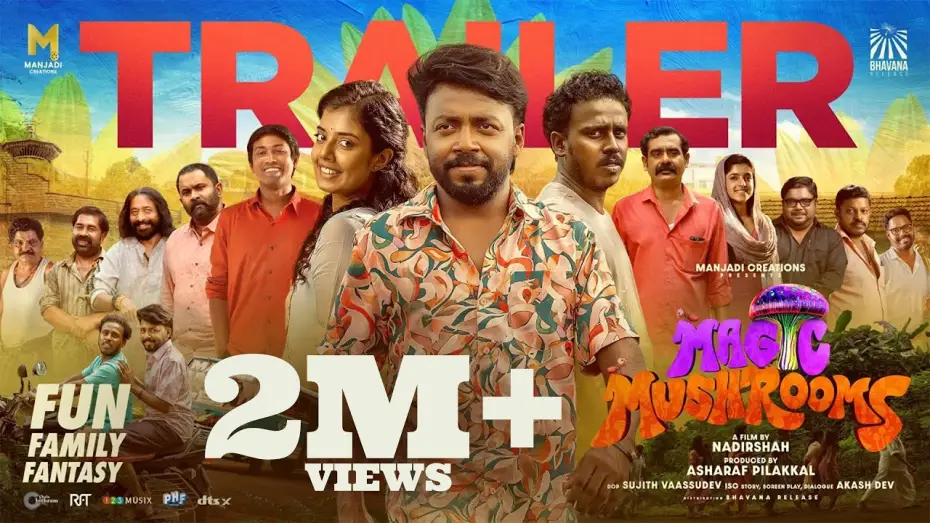 Відео до фільму മാജിക് മഷ്റൂംസ് — Magic Mushrooms | Official Trailer | Nadirshah | Vishnu Unnikrishnan | Akshaya | Abin Bino