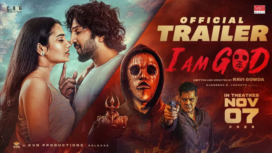 Відео до фільму I Am God — I AM GOD (Kannada) Official Trailer | Ravi Gowda | Vijeta Pareek | RaviShankar | Ajaneesh B Loknath