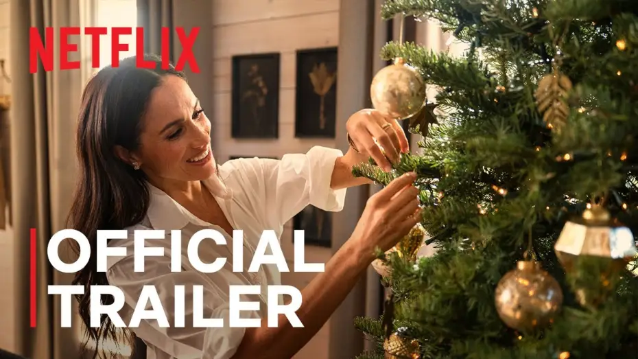 Відео до фільму З любовʼю, Меган: Святкові приготування — Official Trailer