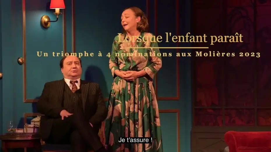 Відео до фільму Lorsque l'enfant para&icirc;t | LORSQUE L'ENFANT PARA&Icirc;T avec Catherine Frot et Michel Fau / EXTRAITS MOLI&Egrave;RES