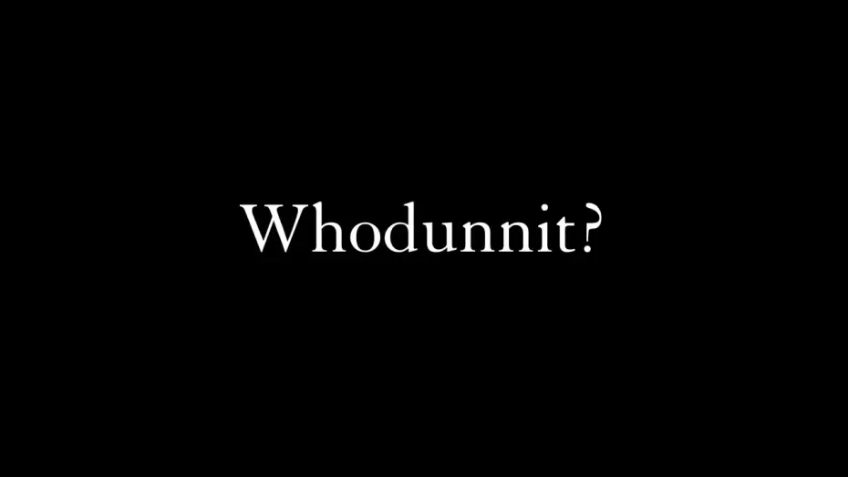 Відео до фільму WHODUNNIT — whodunnit? a soviet short film: official trailer…