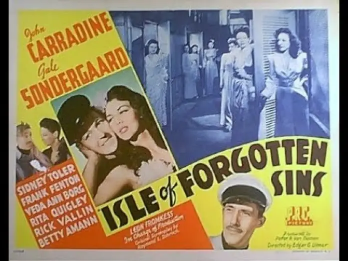 Відео до фільму Isle of Forgotten Sins — Monsoon (Isle of Forgotten Sins) (1943) - FULL Movie -John Carradine, Gale Sondergaard, Sidney Toler